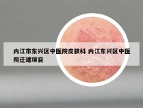内江市东兴区中医院皮肤科 内江东兴区中医院迁建项目
