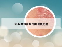 300238银屑病 银屑病概念股