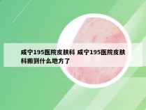 咸宁195医院皮肤科 咸宁195医院皮肤科搬到什么地方了