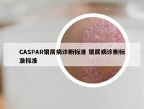 CASPAR银屑病诊断标准 银屑病诊断标准标准